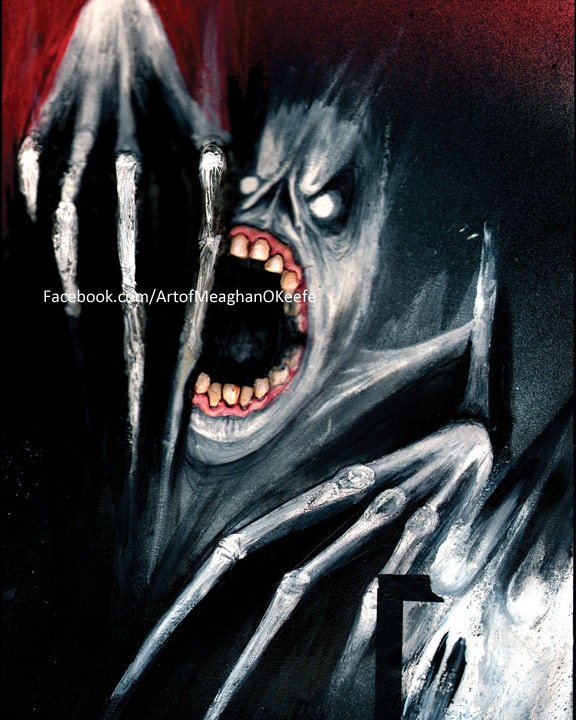 Attack 8x10 Print