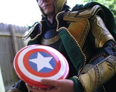 Captain America Shield - The Avengers - 1.5 inch Pin Back Button