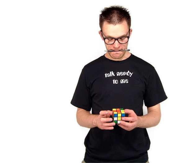 Geek Humor Talk Nerdy To Me Screenprinted Tshirt