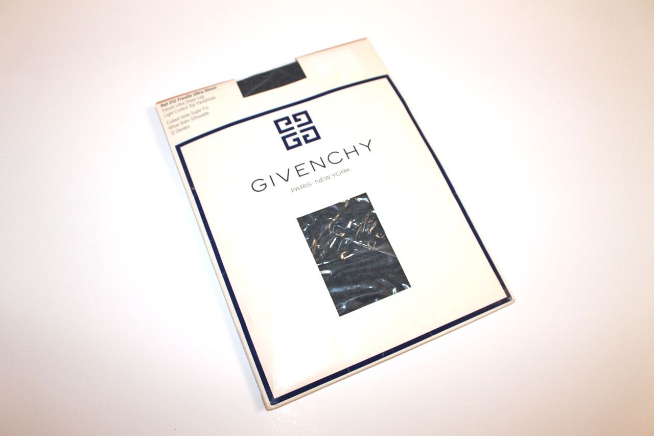 Givenchy Dead Stock 1989 Vintage Tights