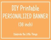 DIY Printable PARTY BANNER : Personalized Il_170x135