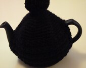 Black 2 cup Teapot Cozy