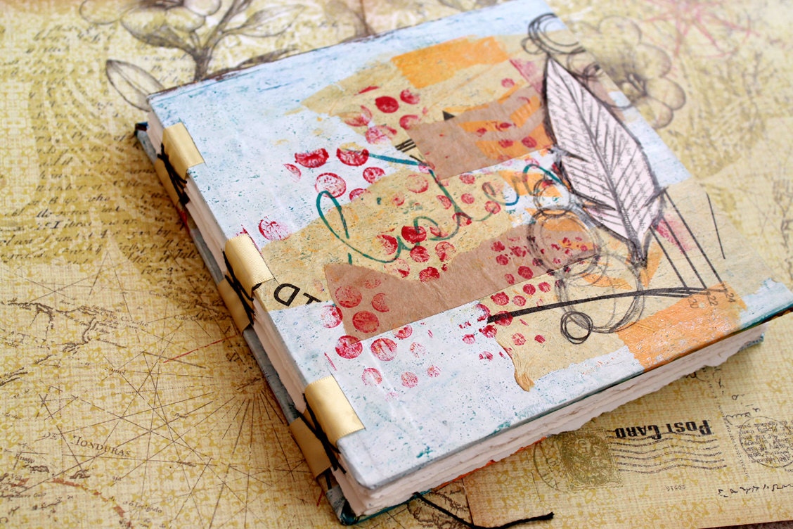 Art Journal Mixed Media - Listen