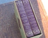 Readers Digest Anthology Set in the Case, Fiction, Dark Red, Designer Covers, Home Decor