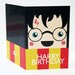 Harry Birthday Harry Potter Birthday Card