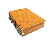 Honey Comb Handmade Journal with Coptic Binding