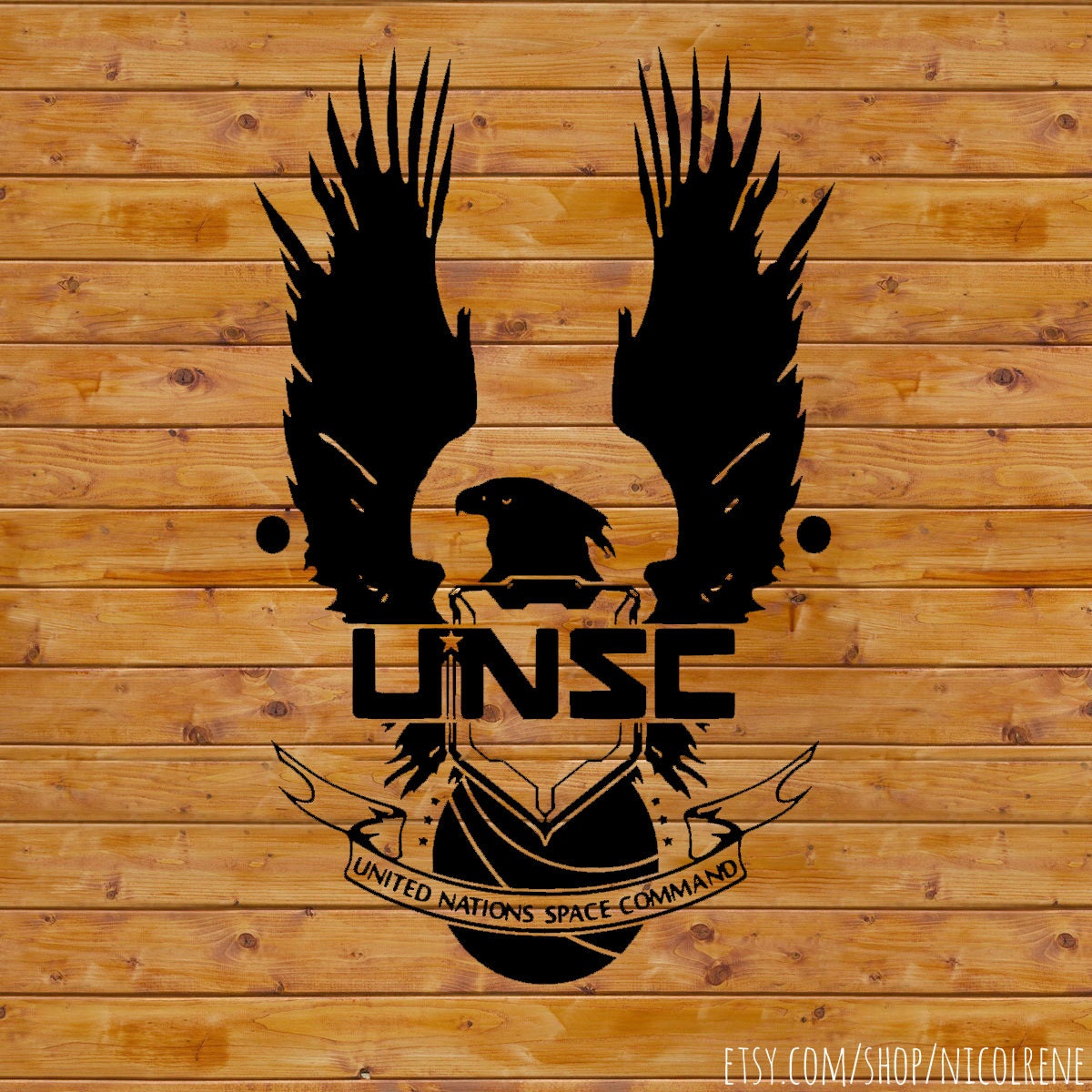Items similar to Halo UNSC Logo Vinyl Decal on Etsy