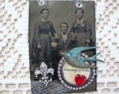 Assemblage Necklace-Menage a trois