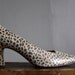1980's leopard pumps size 11