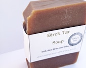 Birch Tar  Soap - Handcrafted All Natural Soap - Vegan