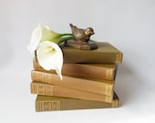 Vintage Book Collection - Wit and Humor 1907 - Home Decor - Olive Green