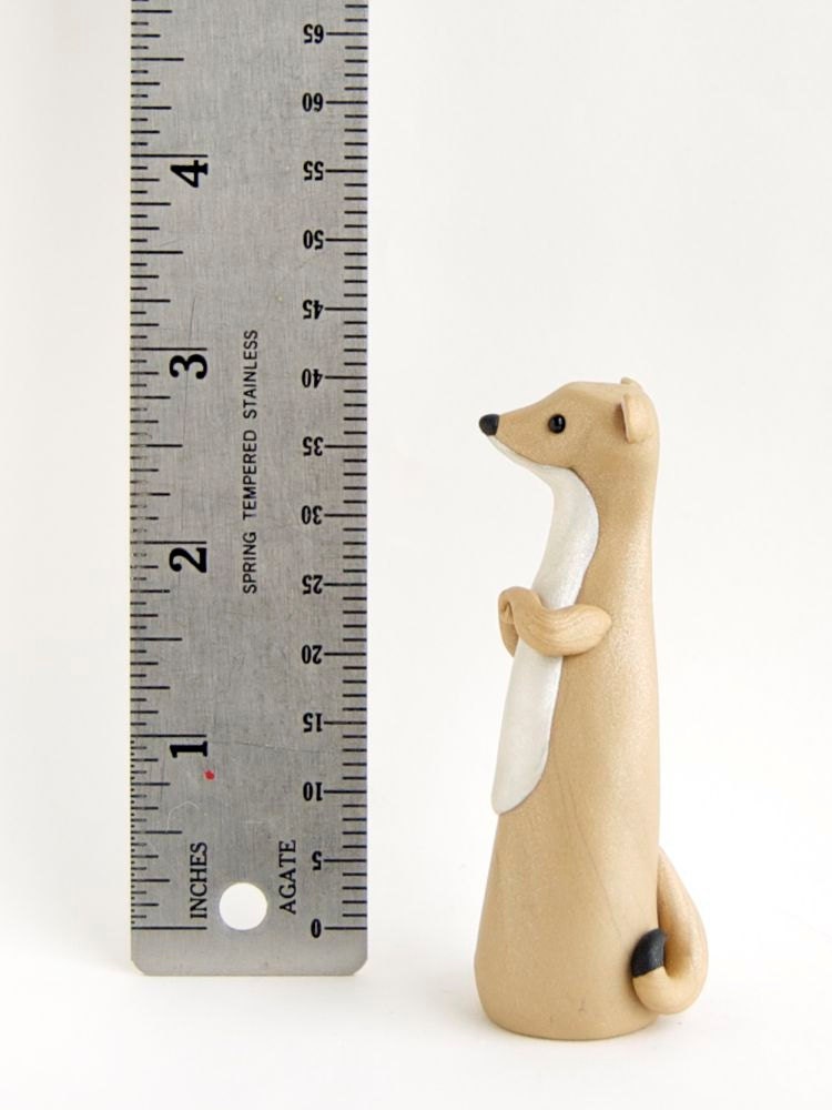 Weasel Figurine by Bonjour Poupette