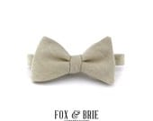 Flax Bow Tie