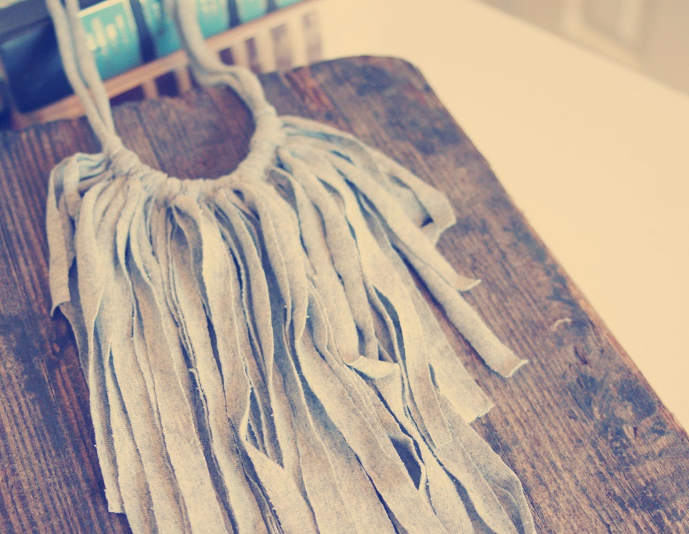 Jersey Fringe Necklace - 13 Colors
