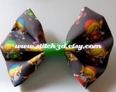Four Swords TOON LINK Legend of Zelda hair bow or bow tie