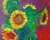 Sunflowers - print only