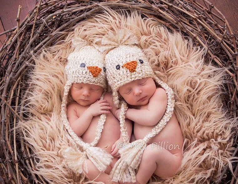 Baby Chick Hat, Beautiful Photography Prop