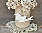 Rustic Bird Hanger