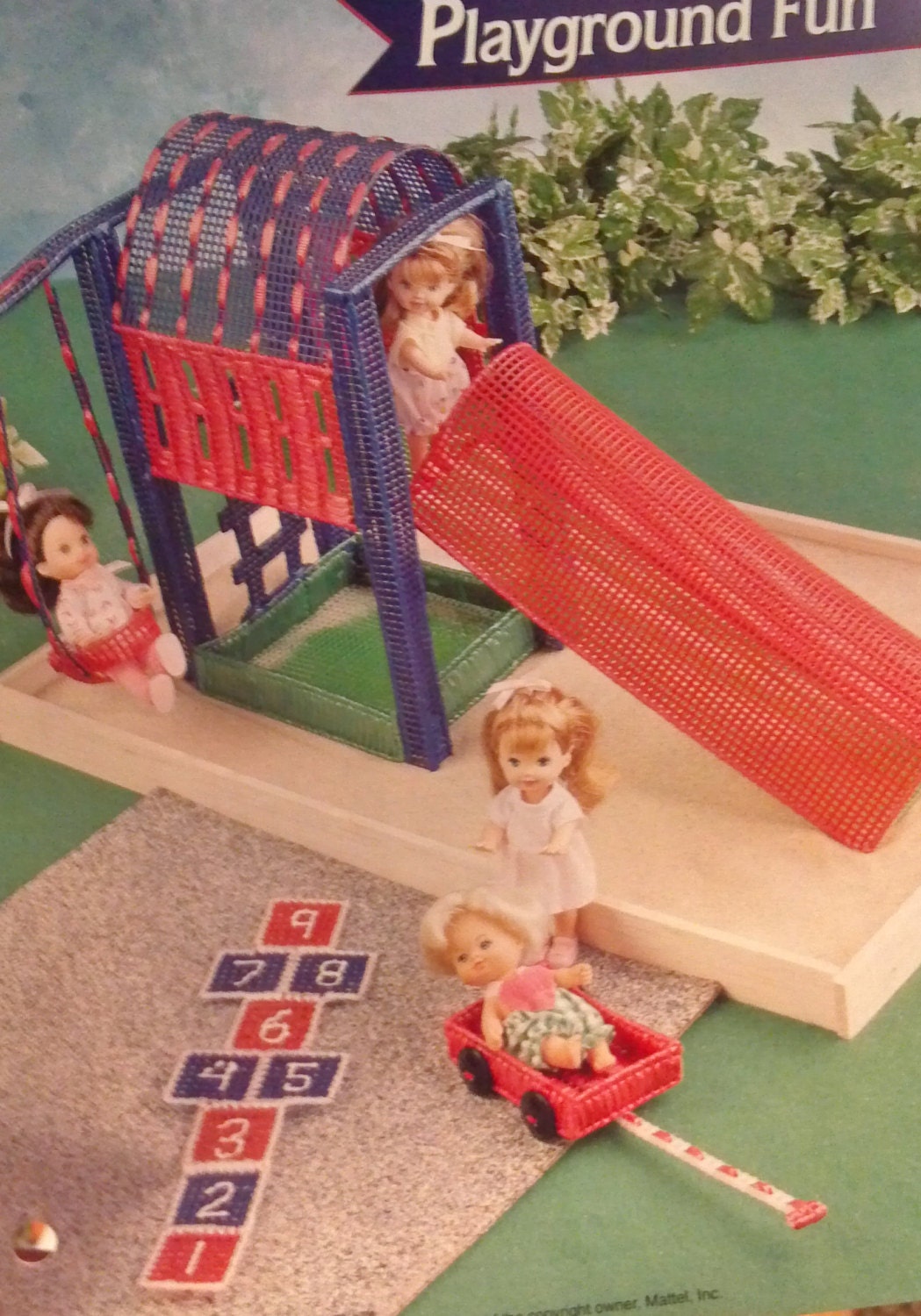 RARE Fashion Barbie Kelly Doll PLAYGROUND Fun wagon hop by LUVFUR