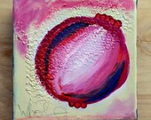 Whole abstract mixed media ORIGINAL 6"x6" painting