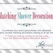 Girl Baby Shower Invitations, girl baby sprinkle invite, Peach and Pinks, Chevron with Flowers, Printable File - Design 772