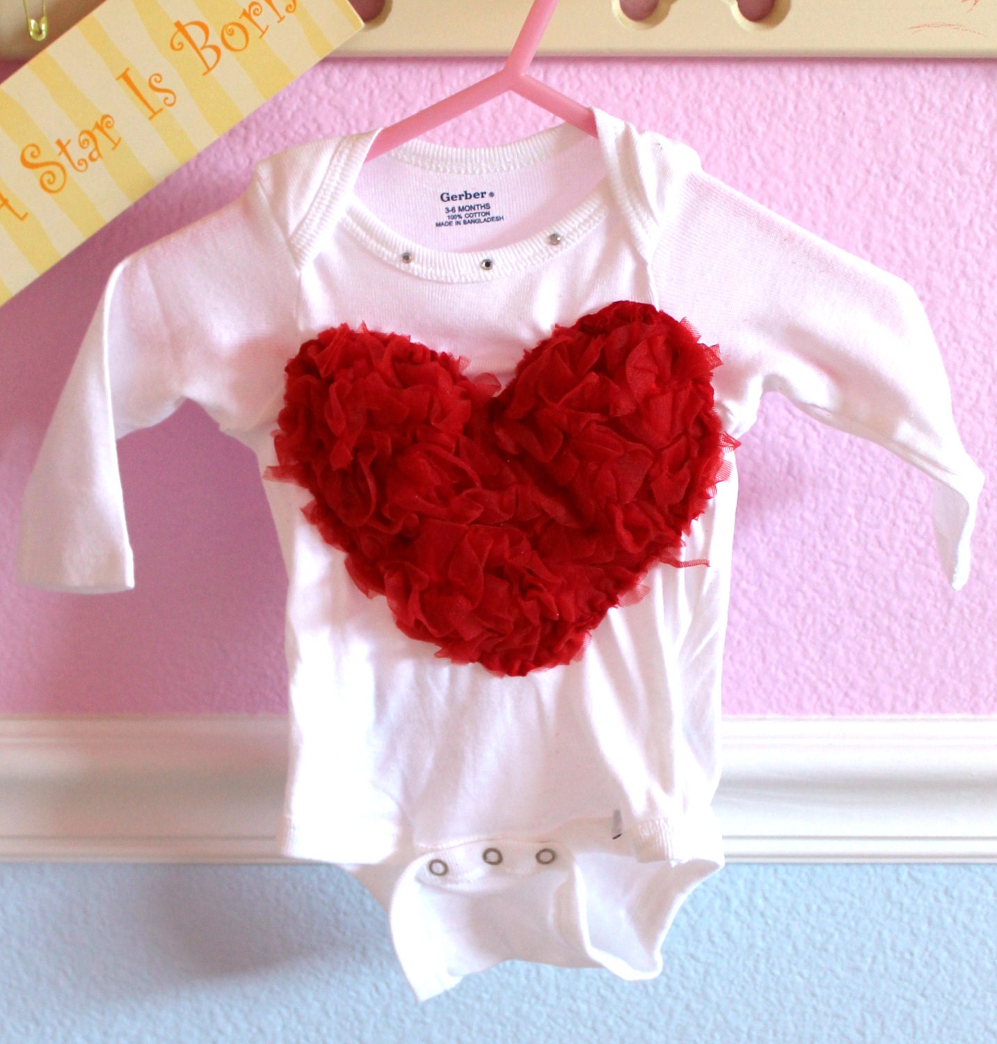 Petti Heart Onesie