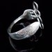 Silver Fork Bracelet in Original Intertwining Hearts Design