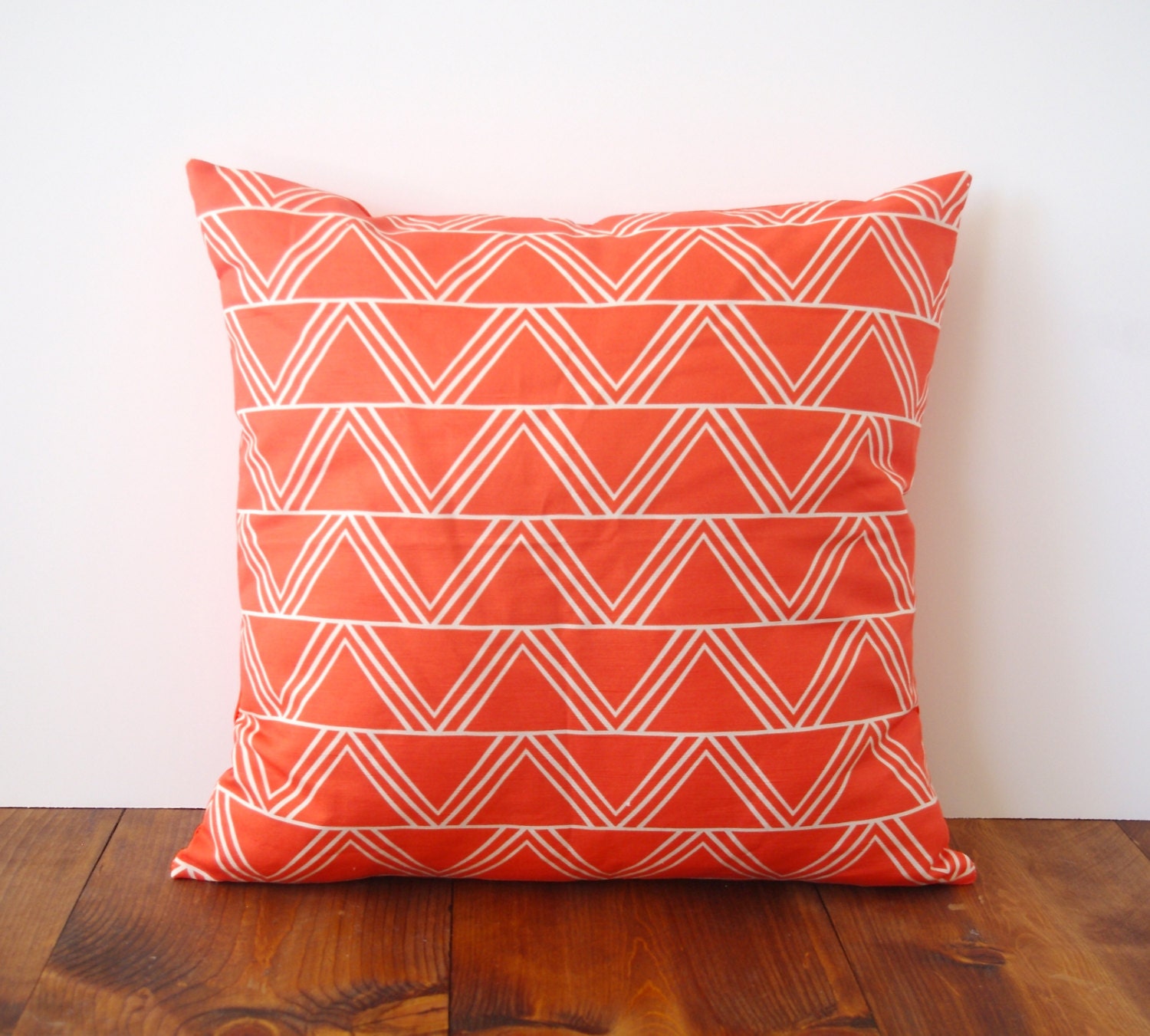 Triangle Tipi - Pillow Cover - Poppy / Tomato / Red / Orange