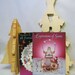 Lot of Two Large Unfinished Pieces of Wood, Stack of Santa and Tree of Santa, Two Tole Painting Books, Ready to Paint, DIY