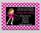 Ice Skating Birthday Invitations Ice Skating Party Invitation 2 Printable Il_170x135