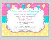 Tickled Pink Baby Shower Invitation , Pink Baby Shower Invitation Il_170x135