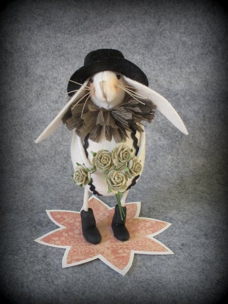 My Funny Valentine Bunny E-PATTERN by cheswickcompany