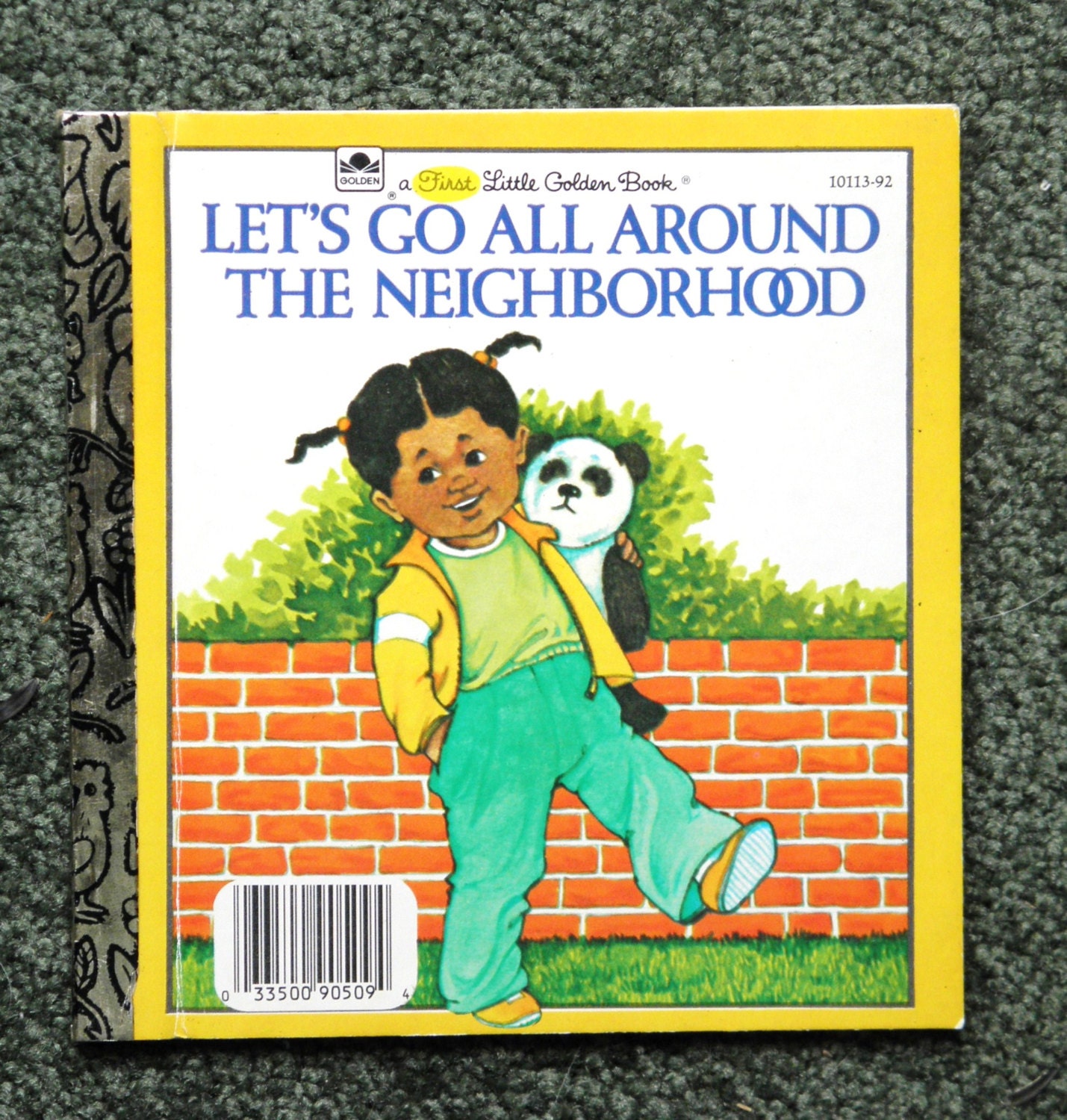 First  LITTLE GOLDEN BOOK, Let's Go All Around the Neighborhood - rmaryb