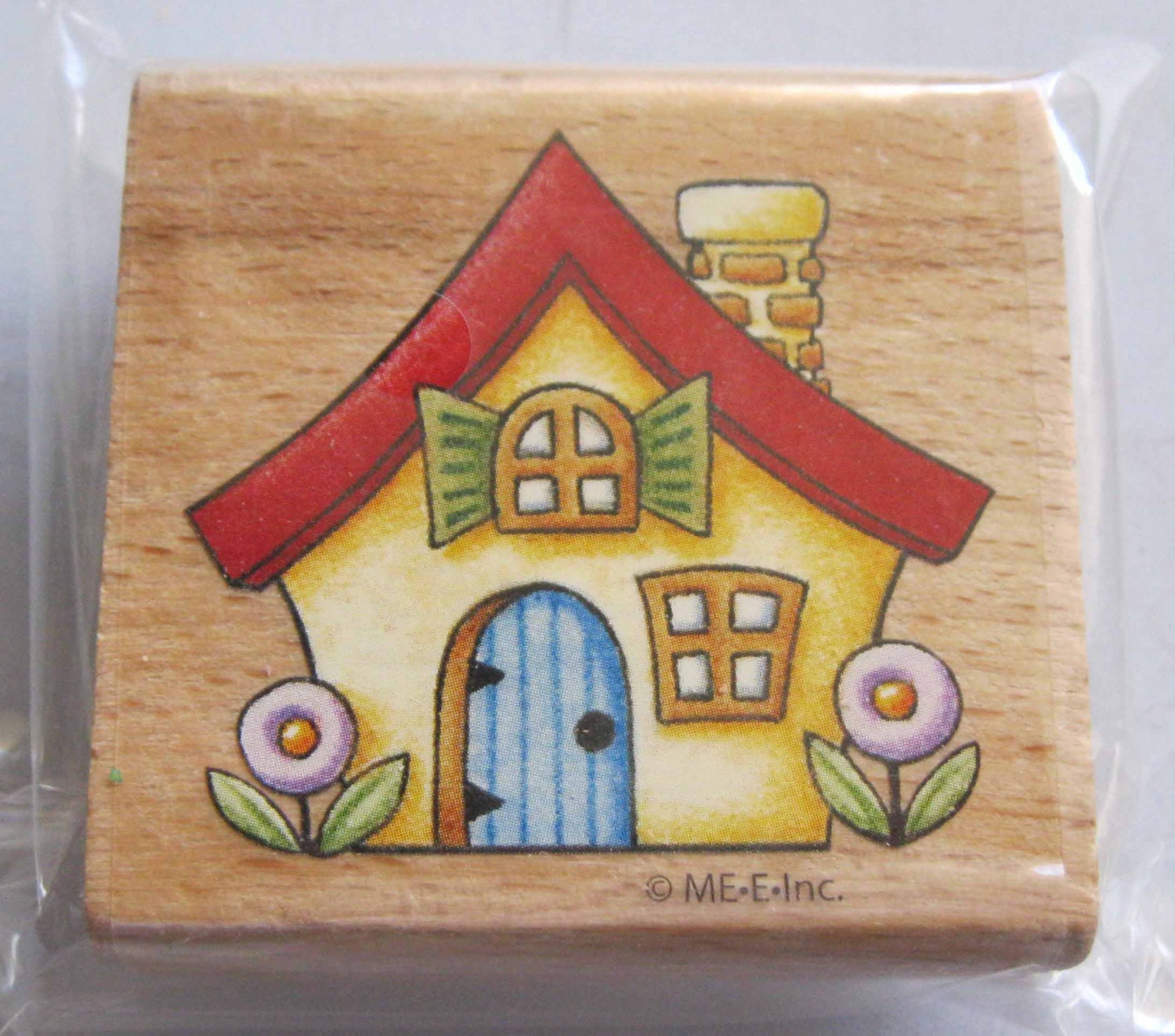 Country House Rubber Stamp
