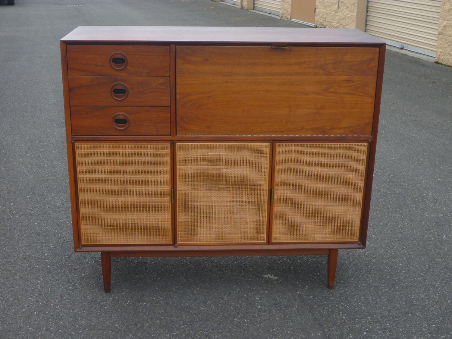 mid century hutch