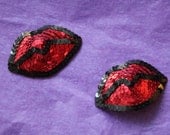 Read My Lips Burlesque Pasties