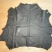Black Lambskin Leather Hide Butter Soft Silky Lamb 28x27 inches