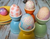 Easter Egg Silk Dye Kit- Eco Friendly Up-cycled kid friendly DIY Gift FAMILY SIZE- 18 piece
