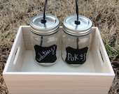 Mason jar tumbler with chalkboard label and straw. Redneck cup. mason jar cup. mason jar lid. mason jar. chalkboard label.