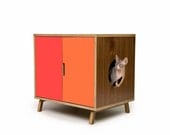 Mid Century Modern Cat Furniture & Litter Box Cover