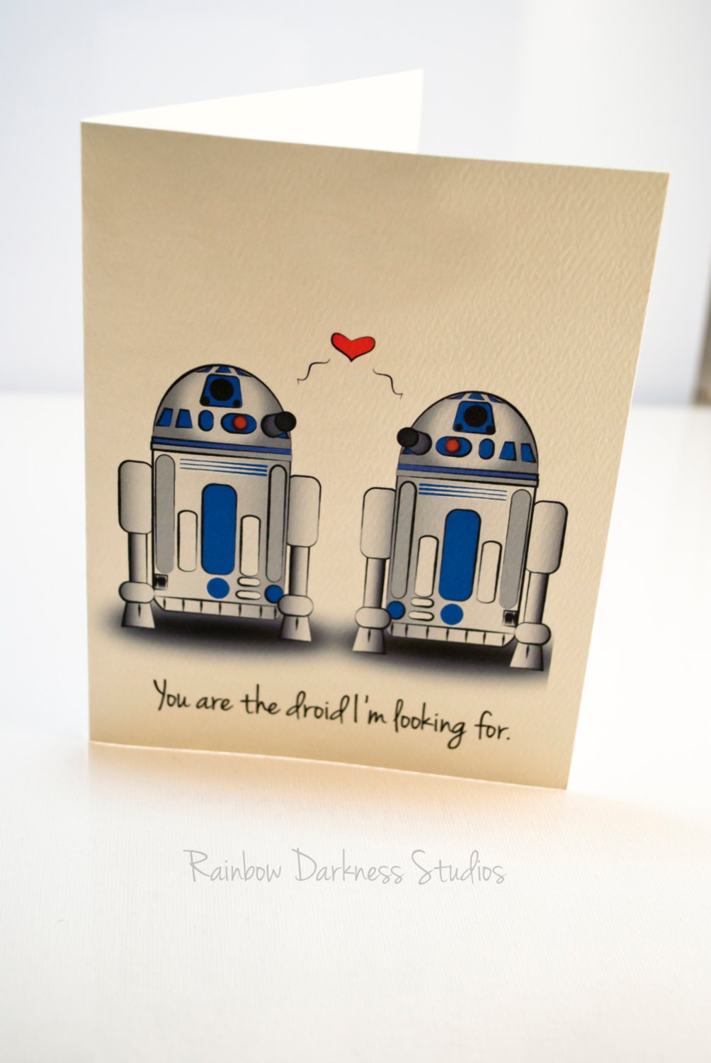 You are the Droid I'm Looking For- Star Wars Inspired Note Card