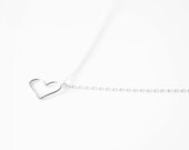 Dainty Heart Sterling Silver Necklace