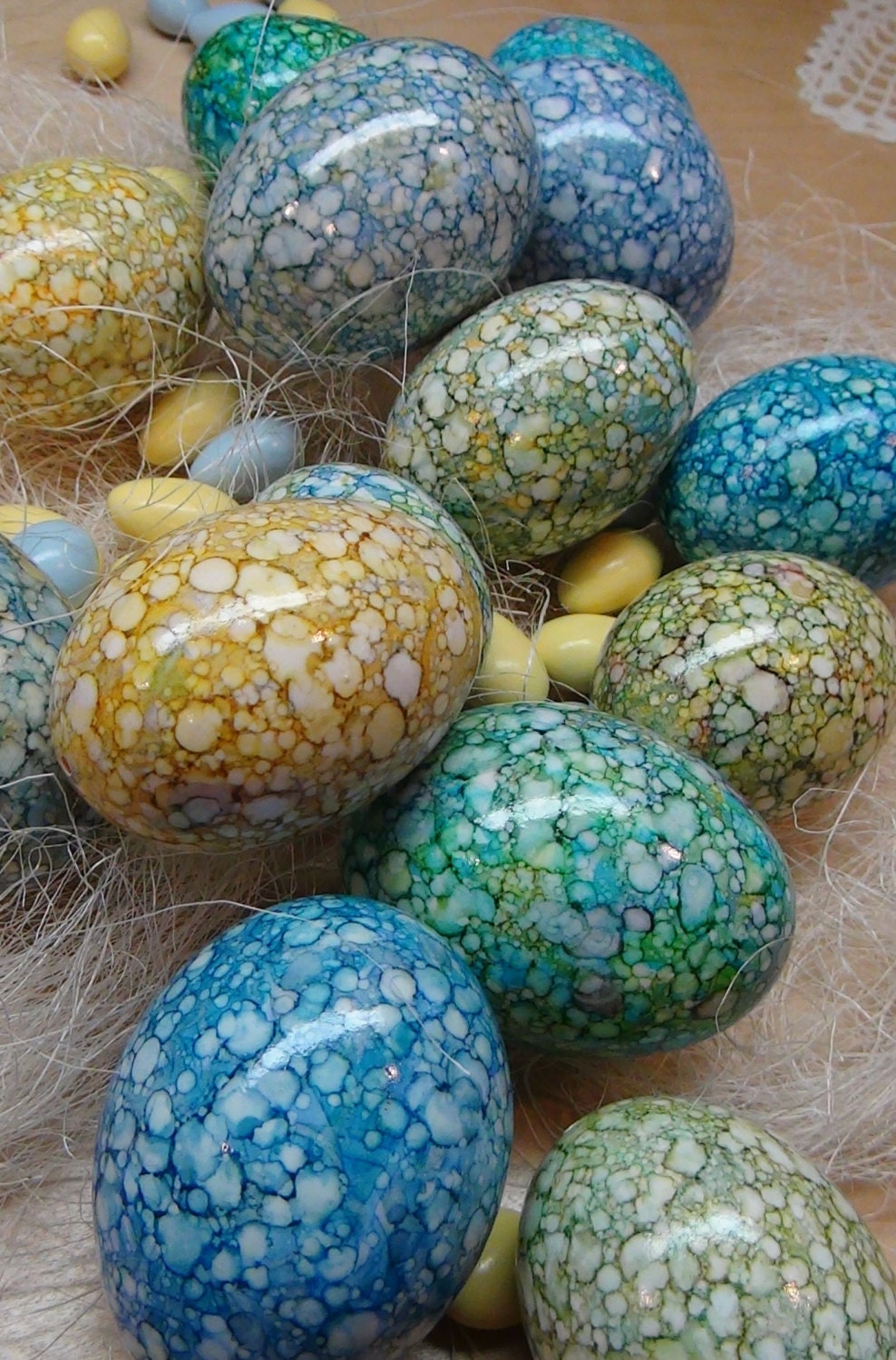 Made To Order - Magick Marbled Chicken Eggs: One Dozen
