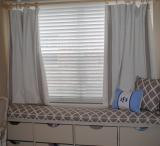 Window seat cushions and covers - Custom made in your choice of fabric