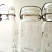 Vintage Ball Mason Jar, Antique Atlas Canning Jars, Clear Glass , Eco Friendly Storage Containers, Rustic Kitchen Decor