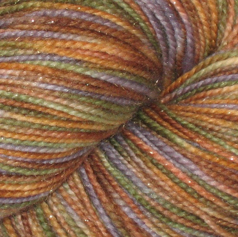 Steampunk Mosaic Painted My Precious Yarn