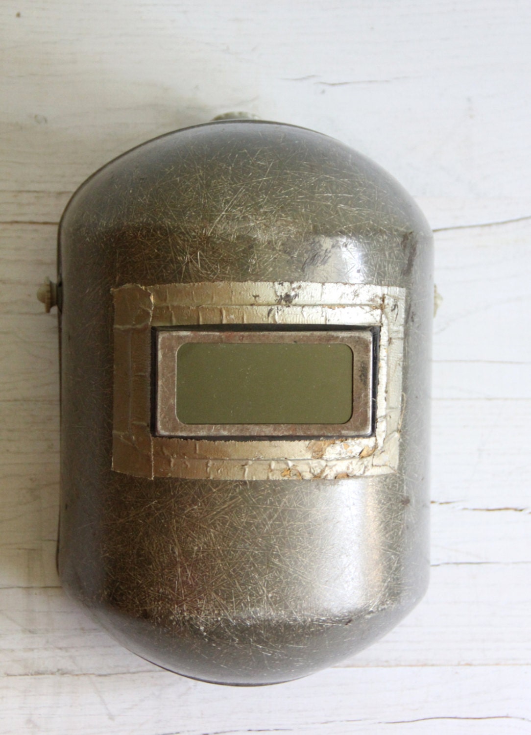 vintage industrial welders mask