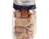 Old Fashioned Caramels - Delicious Handmade Vanilla Caramels - 1 lb in a Reusable Mason Jar