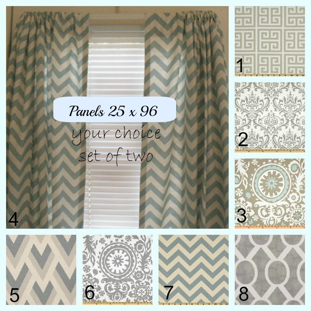 NEW Two Panels 25 x 96 Your Choice