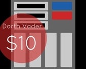 Darth Vader Minimalist Print 12x18